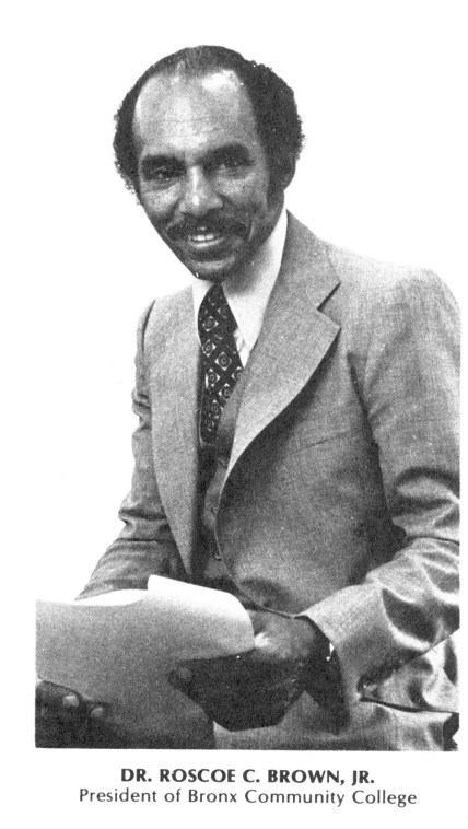 [Roscoe Brown, 1979], Archives, Bronx Community College, City University of New York. 